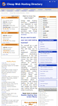 Mobile Screenshot of cheap-web-hosting-directory.com